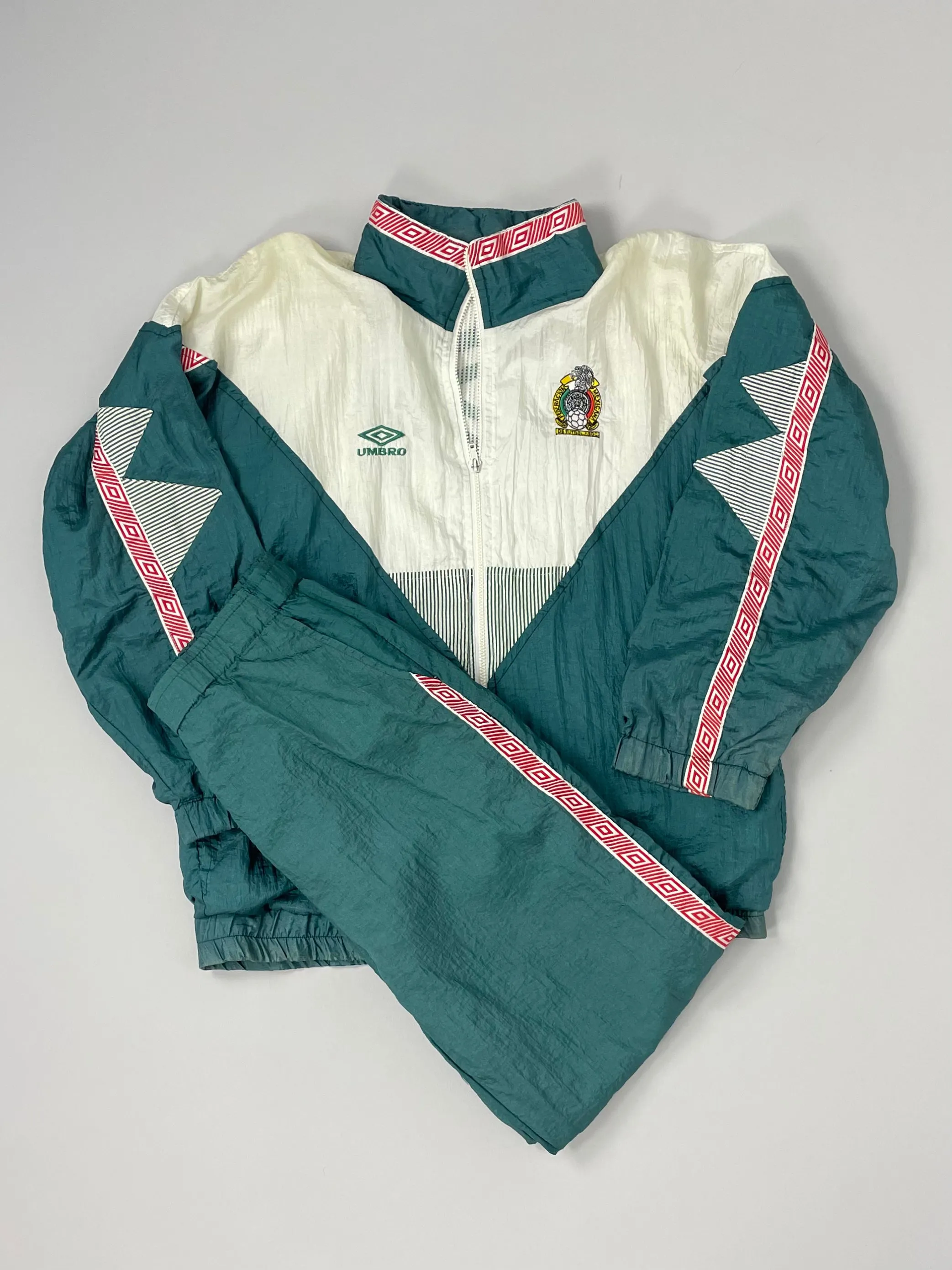 1993/94 MEXICO FULL TRACKSUIT (L) UMBRO