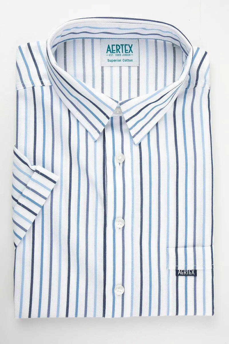 Aertex Shirts - S/S 1/4 button