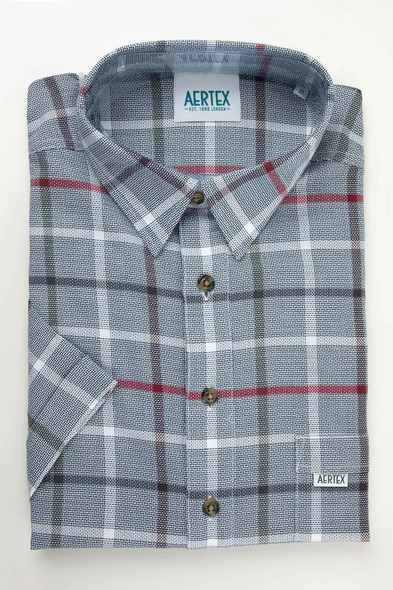 Aertex Shirts - S/S 1/4 button