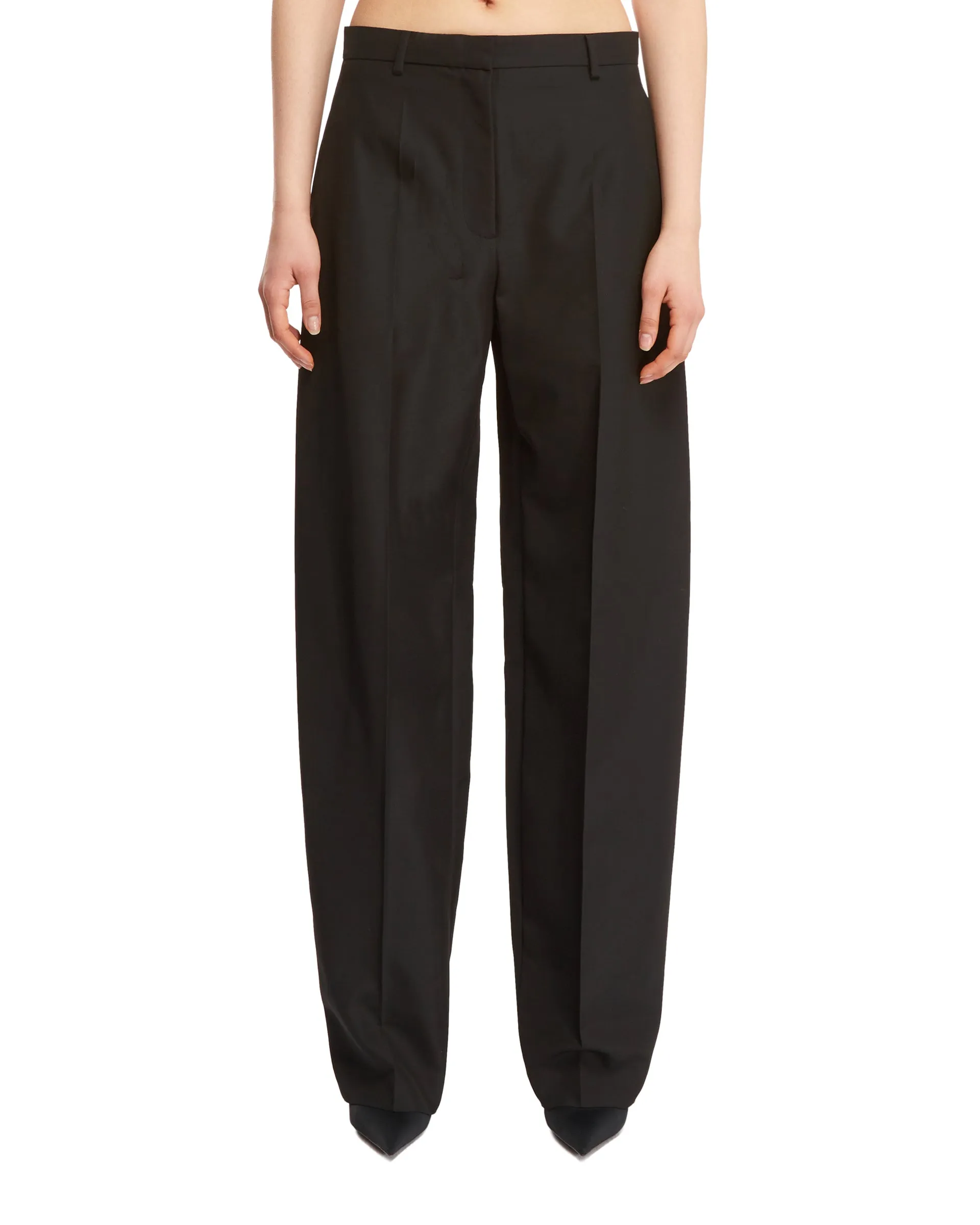 Black Low Waisted Pants