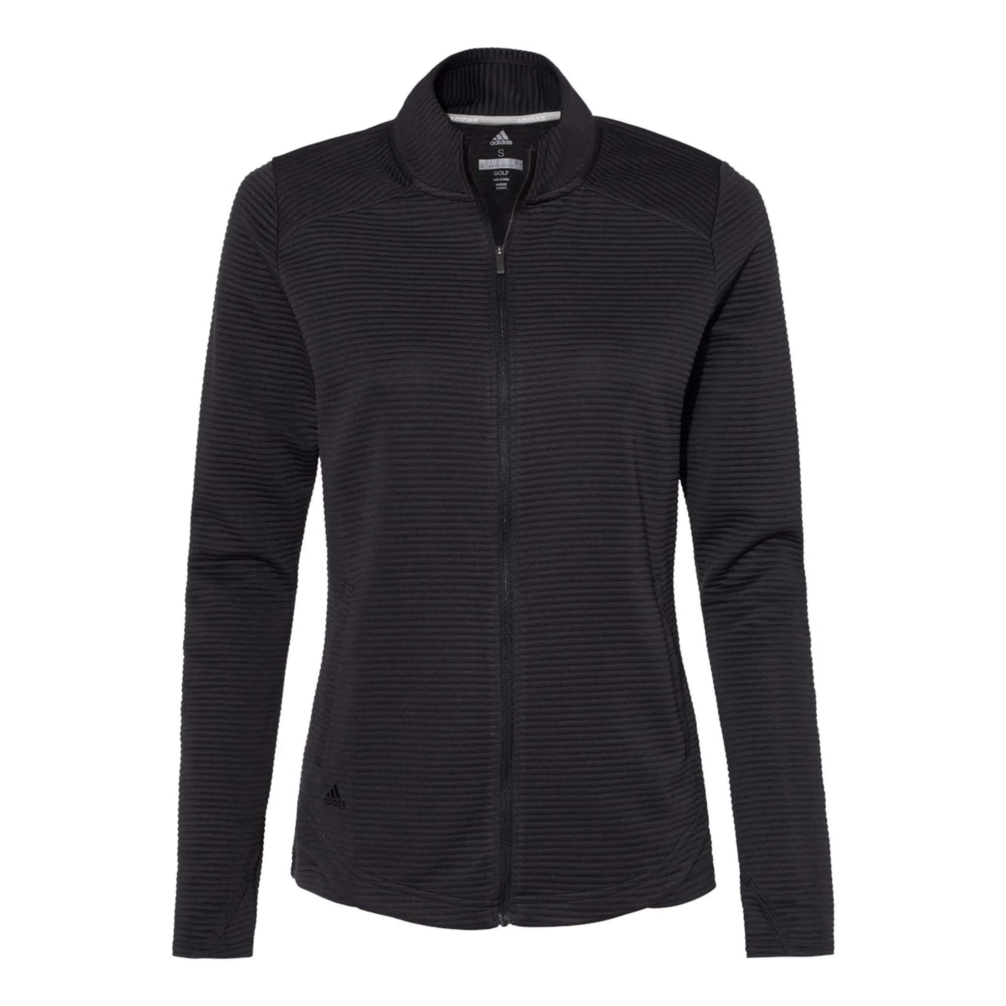 Customized Adidas Textured Full-Zip Jacket - Ladies' - Various Colors
