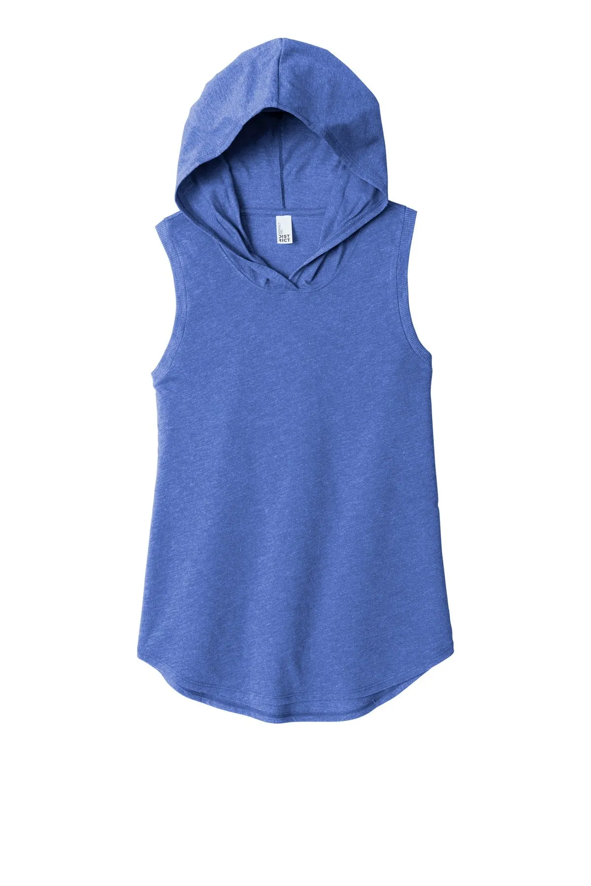 District Women's Perfect Tri Sleeveless Hoodie DT1375
