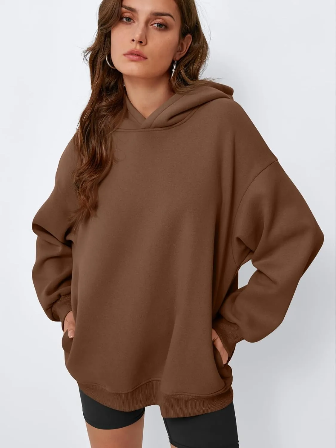 EFAN Womens Oversized Hoodies Sweatshirts Fleece Hooded Pullover Tops Sweaters Casual Comfy Fall Fashion Outfits Clothes 2025