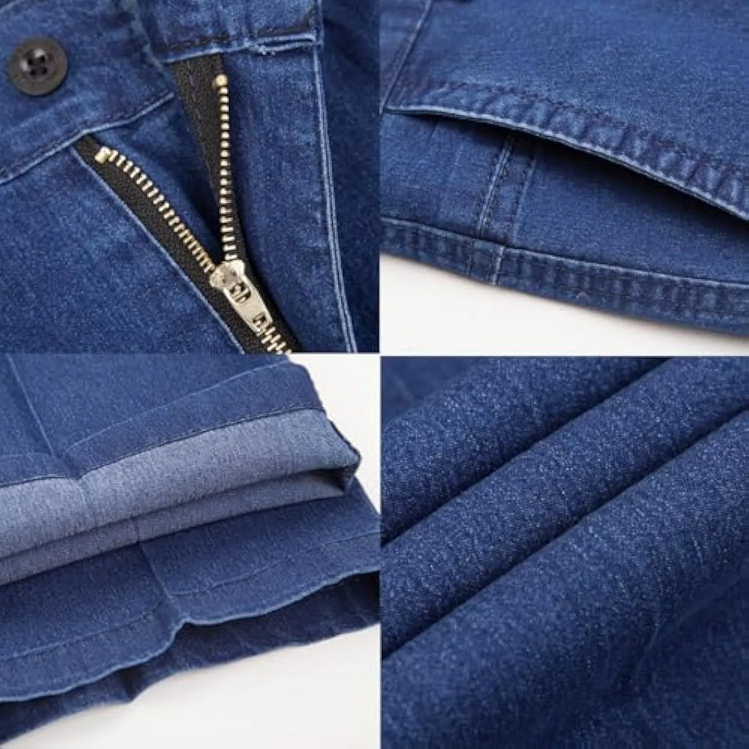 Jett Jeans for Older Men, Jettjeans3 - Men's Classic Straight Fit Stretch Jeans