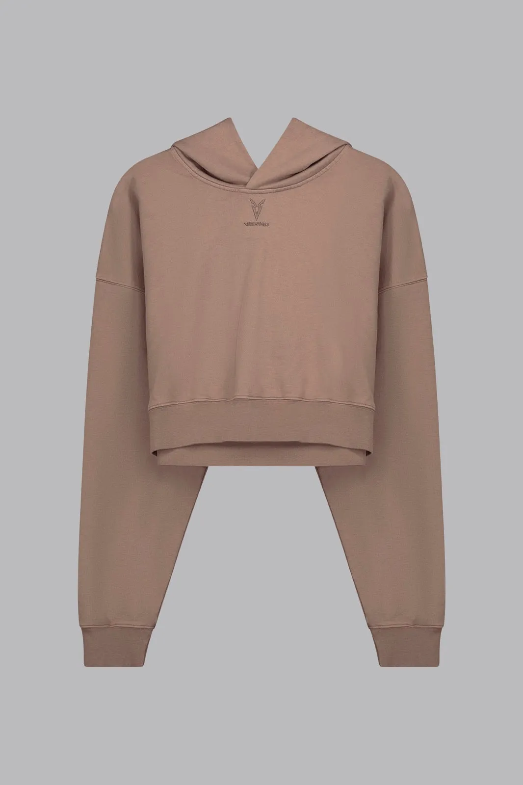 V_LYFE420 BOXY HOODIE - Tan