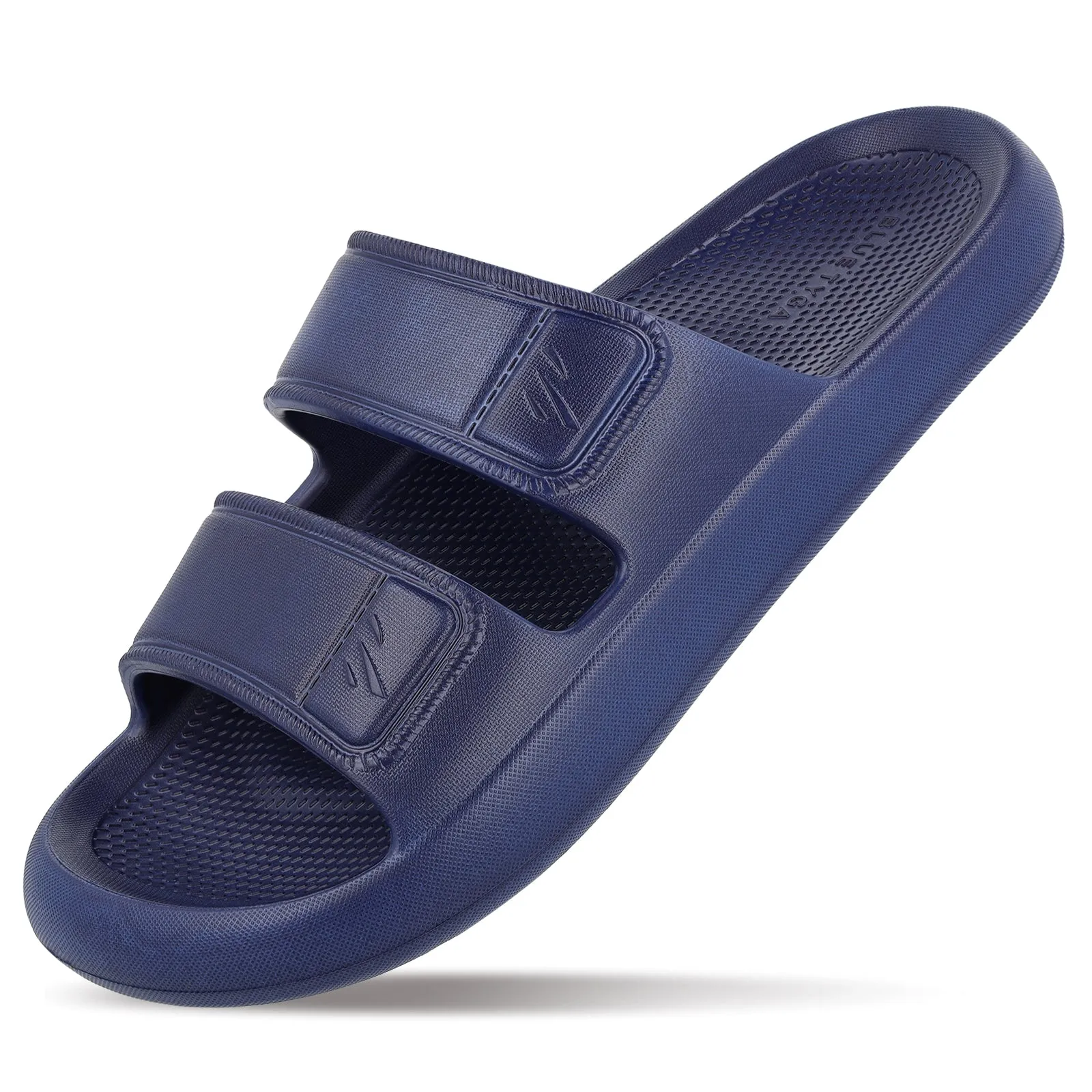 Walkaroo Mens Flip Flop Slippers  - BT4823 Navy Blue