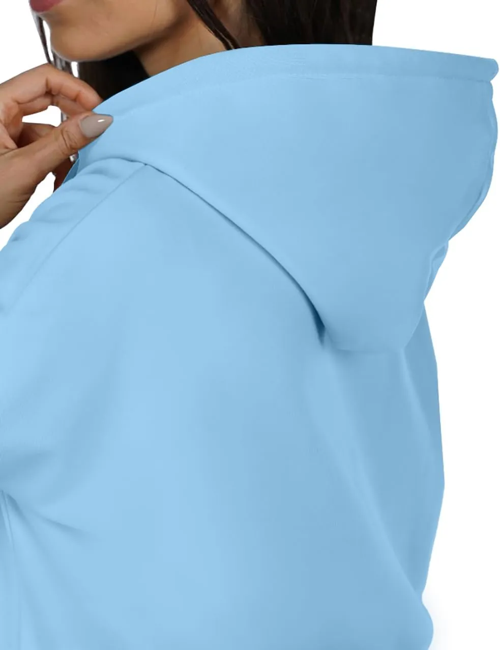 Zeagoo Womens Oversized Hoodies Fleece Sweatshirts Long Sleeve Pullover with Pocket 2024 Fall Winter Outfits Y2k Clothes